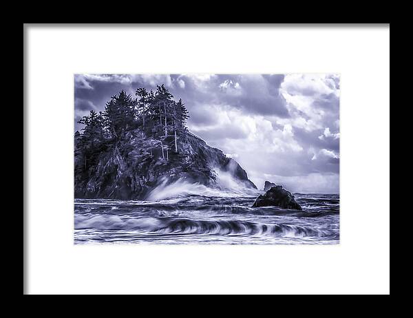 California Framed Print featuring the photograph A Blustery Day by Marnie Patchett