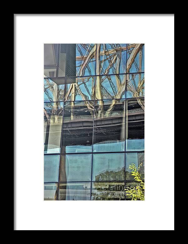 Ed Koch Bridge Framed Print featuring the photograph A Bridge Too Near by Andrea Simon