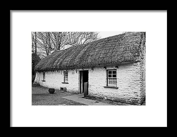Rural Framed Print featuring the photograph A Country cottage by Martina Fagan