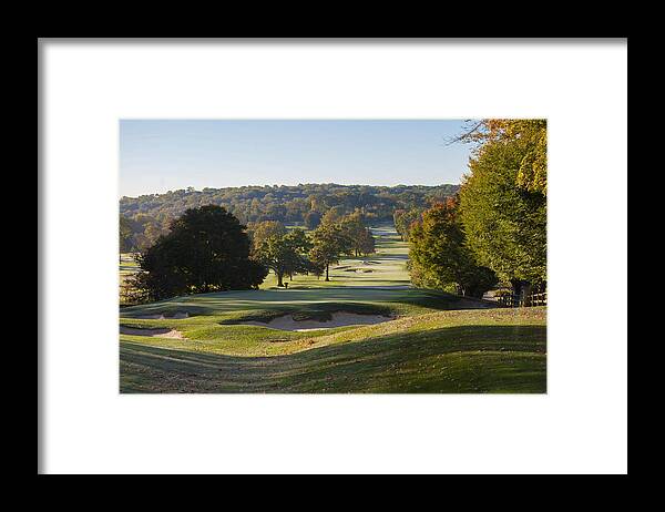 Fair Framed Print featuring the photograph A Fair Day on the Fairway - Whitemarsh Valley Country Club by Bill Cannon