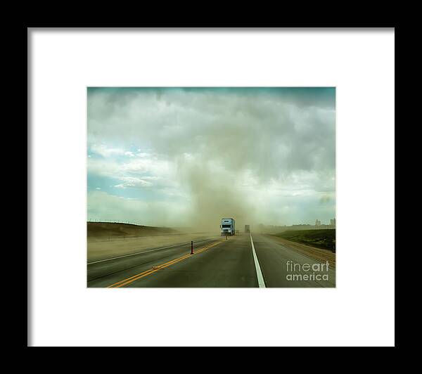 Jon Burch Framed Print featuring the photograph A Fine Kansas Day by Jon Burch Photography