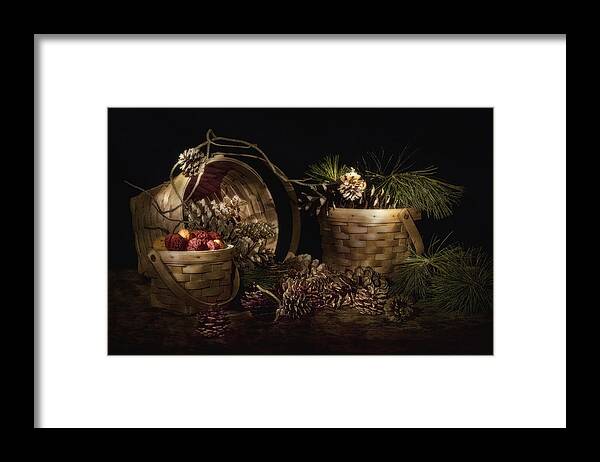 Art Framed Print featuring the photograph A Gathering of Pine by Tom Mc Nemar