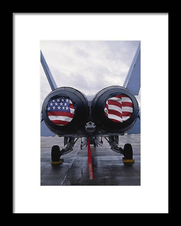 Mcdonnell Douglas F/a-18 Hornet Framed Print featuring the photograph A McDonnell Douglas F/A-18 Hornet twin-engine supersonic fighter aircraft by Gary Corbett