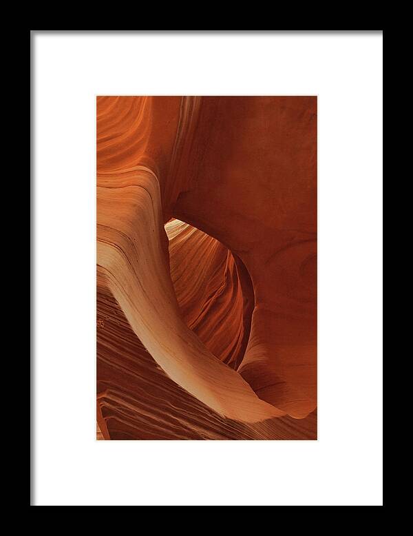 Antelope Canyon Framed Print featuring the photograph A Natural Abstract by Theo O'Connor