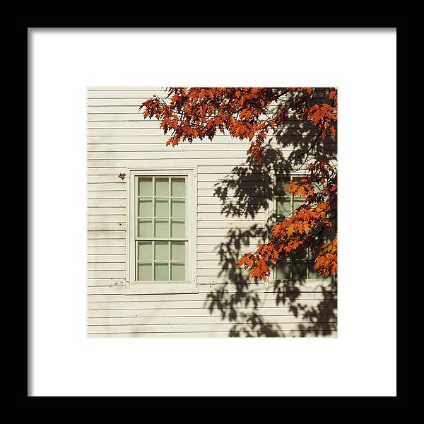 A New England Composition Framed Print featuring the photograph A New England Composition by Bill Tomsa