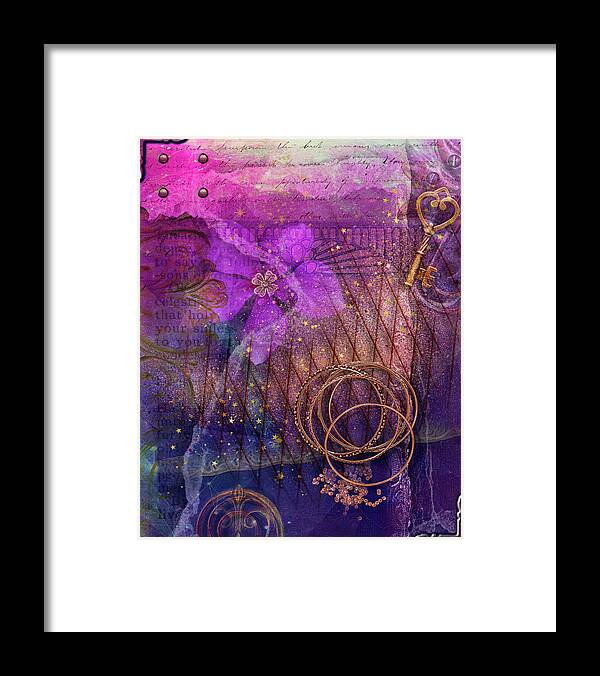 Night Out Framed Print featuring the digital art A Night Out by Linda Carruth