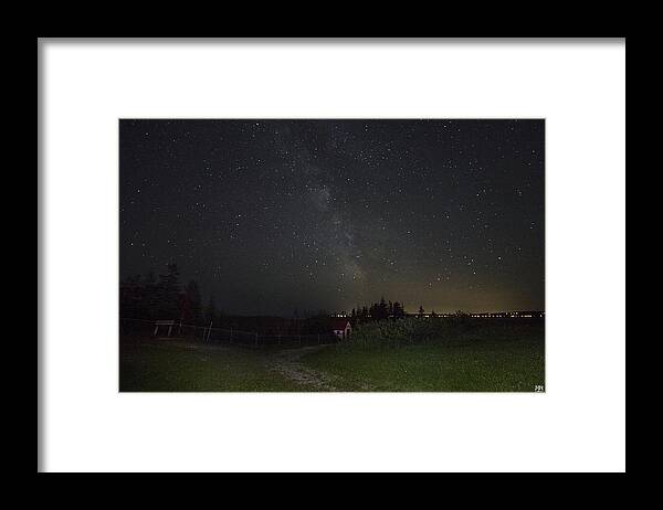 Milky Way Framed Print featuring the photograph A Path to the Milky Way by John Meader