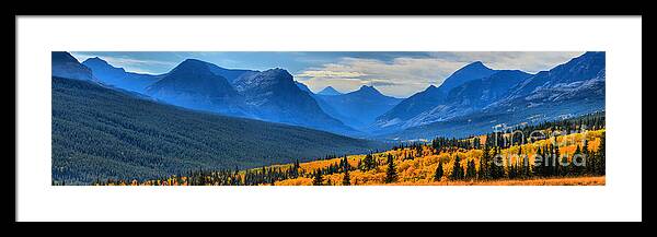 Montana Highway 2 Framed Print featuring the photograph A Slice Of Autumn by Adam Jewell