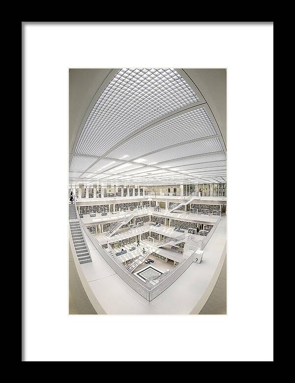 Germany Framed Print featuring the photograph A Space Of Knowledge by Fahad Abdulhameed