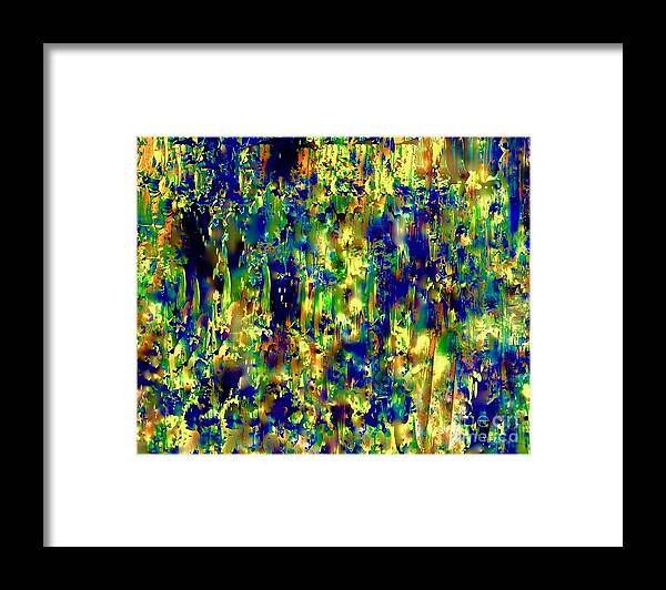 Painting-abstract Acrylic Framed Print featuring the mixed media A Thousand Dreams by Catalina Walker