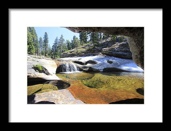  Sierra Framed Print featuring the photograph A View From My Cave by Sean Sarsfield