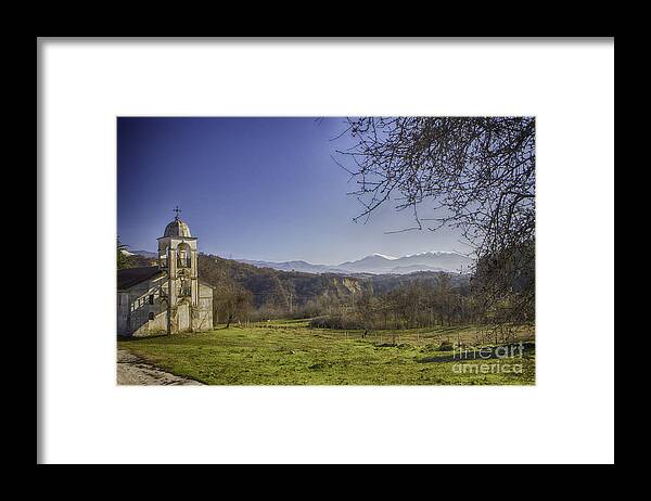 Bulgaria Framed Print featuring the photograph Abandoned church by Jivko Nakev