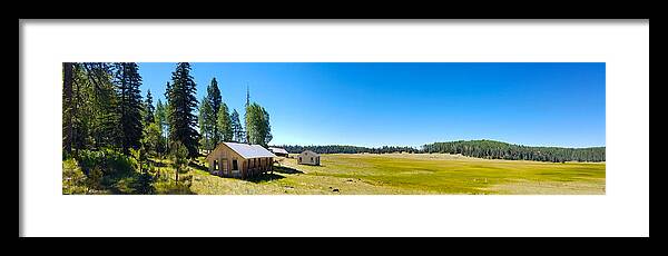 Arizona Framed Print featuring the photograph Abandoned in Meadow by Richard Gehlbach
