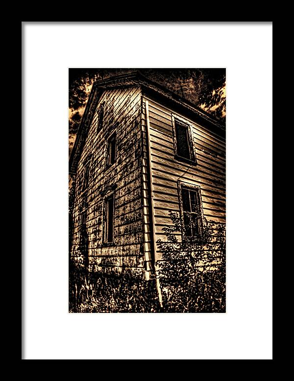 Illinois Framed Print featuring the photograph Abandoned by Roger Passman