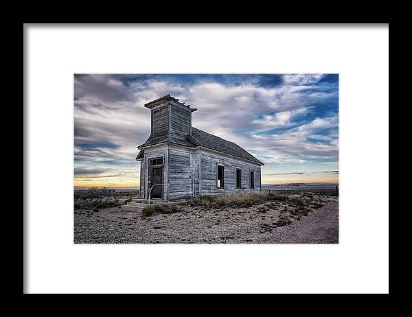 Abandoned Framed Print featuring the photograph Abandoned by Steven Michael