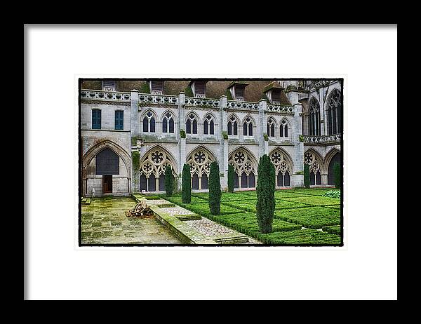Abbey Framed Print featuring the photograph Abbatiale Saint Ouen by Hugh Smith