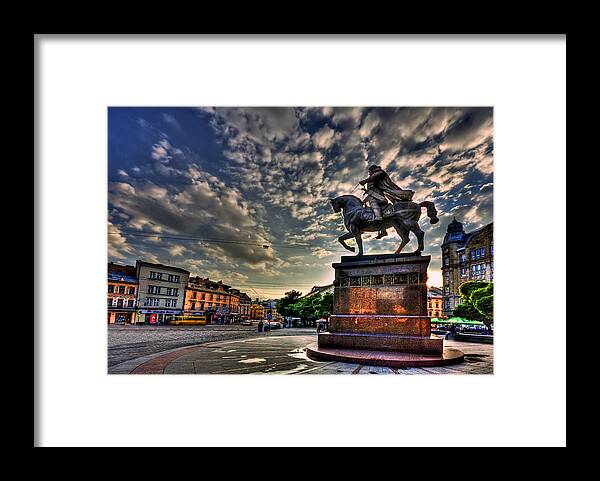 City Framed Print featuring the photograph Above All by Evelina Kremsdorf