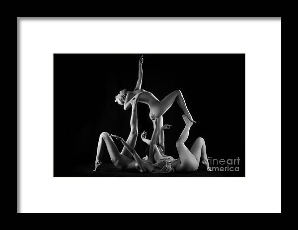 Artistic Photographs Framed Print featuring the photograph Above the flames by Robert WK Clark