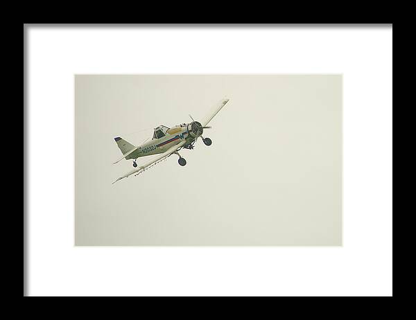 Airplane Framed Print featuring the photograph Above Worthington by Troy Stapek