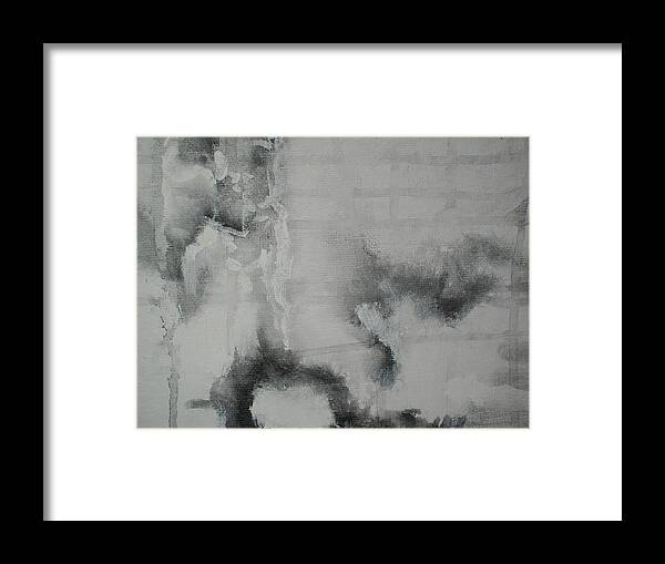 Abstract Art Framed Print featuring the painting Abstract #03 by Raymond Doward