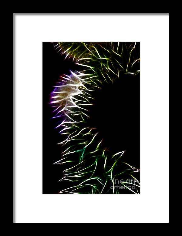 Abstract Framed Print featuring the photograph Abstract 20 by Vivian Christopher