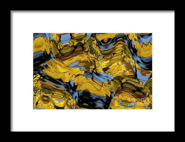 Abstract Framed Print featuring the photograph Abstract Pattern 4 by Jean Bernard Roussilhe