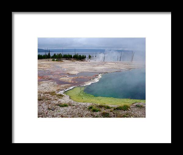 Landscape Framed Print featuring the photograph Abyss Pool by Richard Deurer