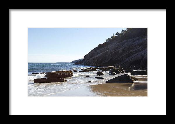  Framed Print featuring the photograph Acadia National Park #3 by John Daly