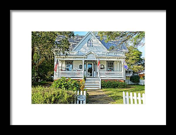 Harbor Framed Print featuring the photograph Across from the Harbor by Don Margulis