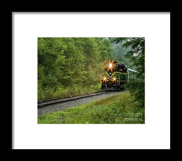 Adirondack Framed Print featuring the photograph Adirondack RR by Phil Spitze