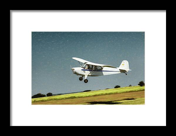 Aeronca Framed Print featuring the photograph Aeronca 7A C by James Barber