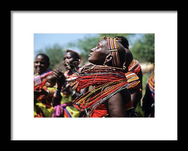Africa Framed Print featuring the photograph African Rhythm by Michele Burgess
