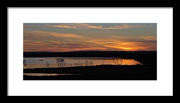 Sunset Framed Print featuring the photograph After Sunset by Pekka Sammallahti