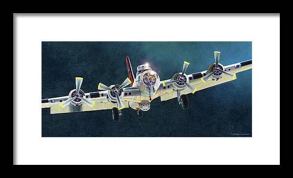 Aviation Framed Print featuring the painting After the Mission by Douglas Castleman