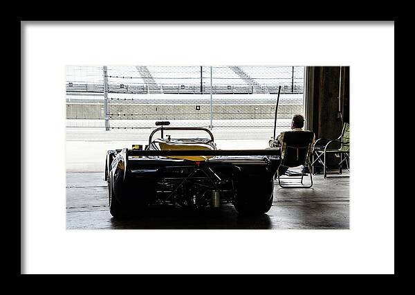 Indianapolis 500 Framed Print featuring the photograph After the run by Josh Williams