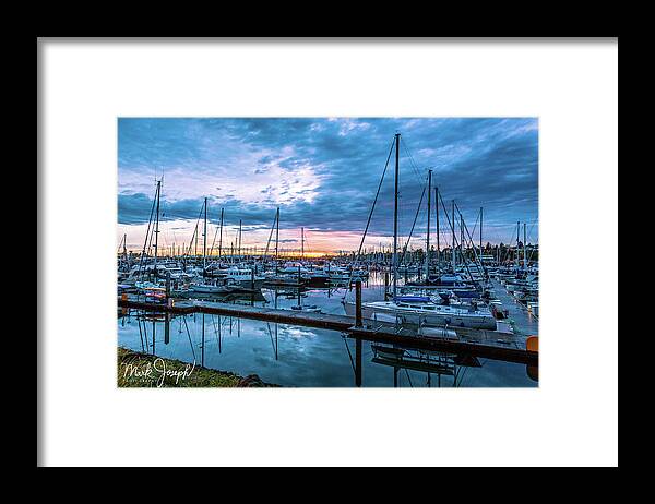 Marina Framed Print featuring the photograph After The Storm by Mark Joseph