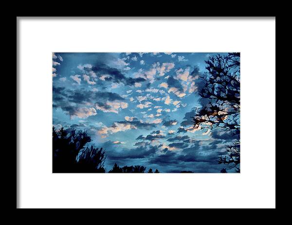 Ithaca Framed Print featuring the photograph After the Sunset by Monroe Payne