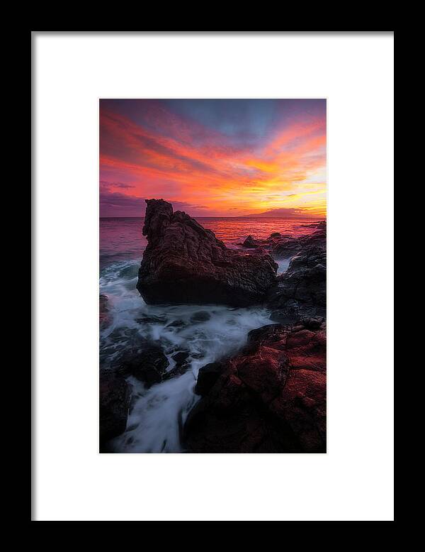  Framed Print featuring the photograph Afterburn by Micah Roemmling