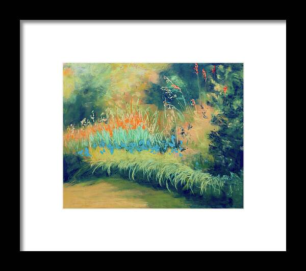 Pastel Framed Print featuring the painting Afternoon Delight by Lee Beuther