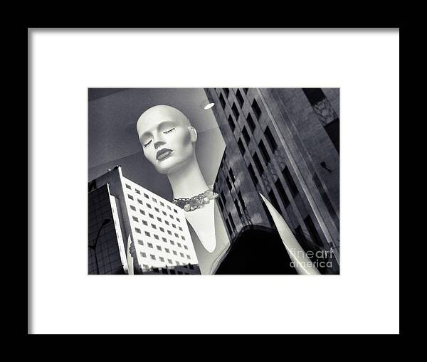 Loneliness Framed Print featuring the photograph Age of Loneliness by Daliana Pacuraru
