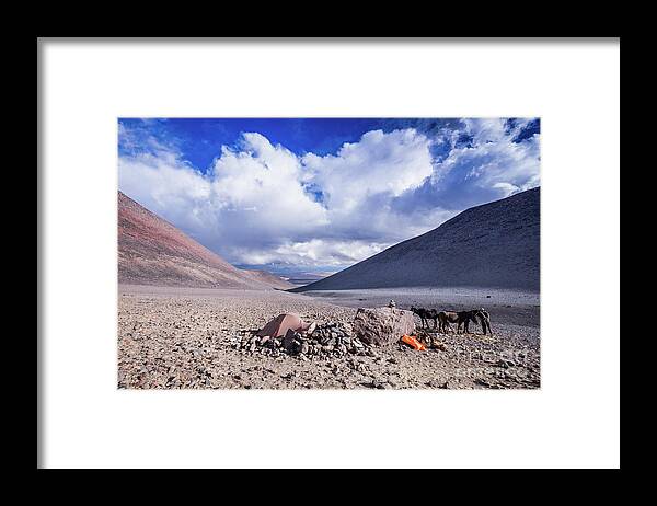 Atacama Framed Print featuring the photograph Aguas Vicunas by Olivier Steiner