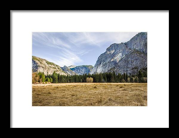California Framed Print featuring the photograph Ahwahnee Meadow by Adam Rainoff