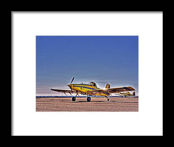 Air Tractor Framed Print featuring the photograph Air Tractor by William Fields