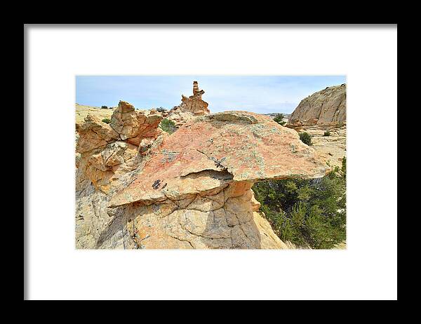 Grand Staircase Escalante National Monument Framed Print featuring the photograph Aircraft Carrier by Ray Mathis