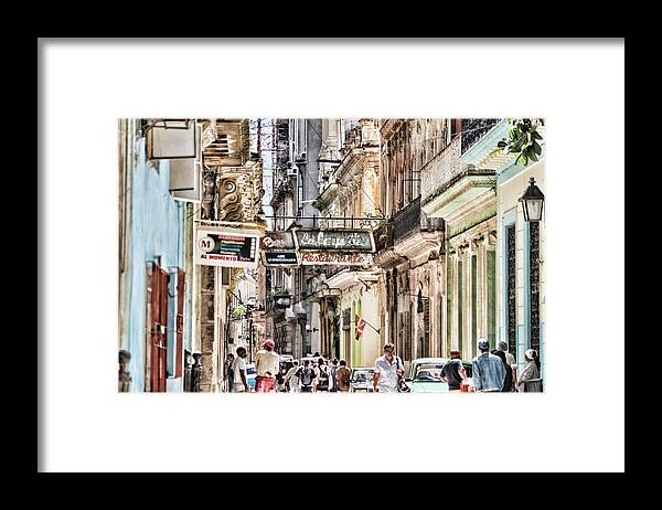 Cuba Framed Print featuring the photograph Aire Acondicionado by Sharon Popek