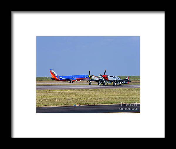 Texas Framed Print featuring the photograph Airshow Saturday by Tim Mulina