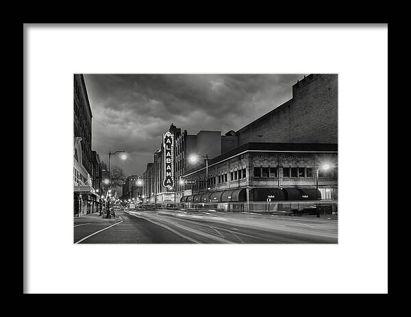 Alabama Theater Framed Print featuring the photograph Alabama Theater by Steven Michael