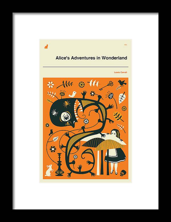 Wonderland Framed Print featuring the digital art Alice In Wonderland 1 by Jazzberry Blue