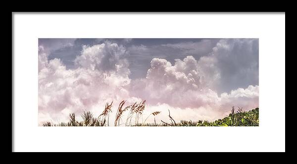 Clouds Framed Print featuring the photograph All I Have To Do Is Dream by Louise Hill