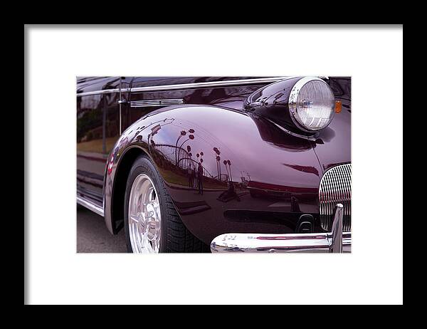 Car Framed Print featuring the photograph All the curves by Lora Lee Chapman